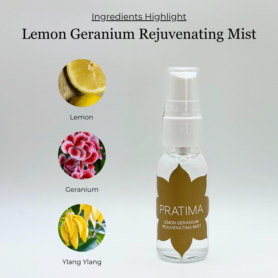 Lemon Geranium Rejuvenating Mist (1 oz) - Limited Edition