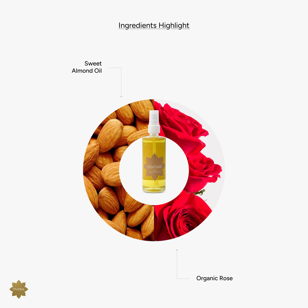 Rose Organic Bath Oil